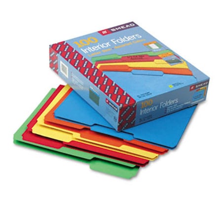 Made-To-Stick Interior File Folders - Assorted - Letter MA3352523